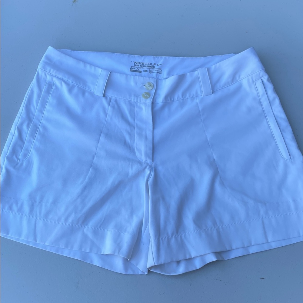 Nike Golf Dri-FIT White Performance Shorts